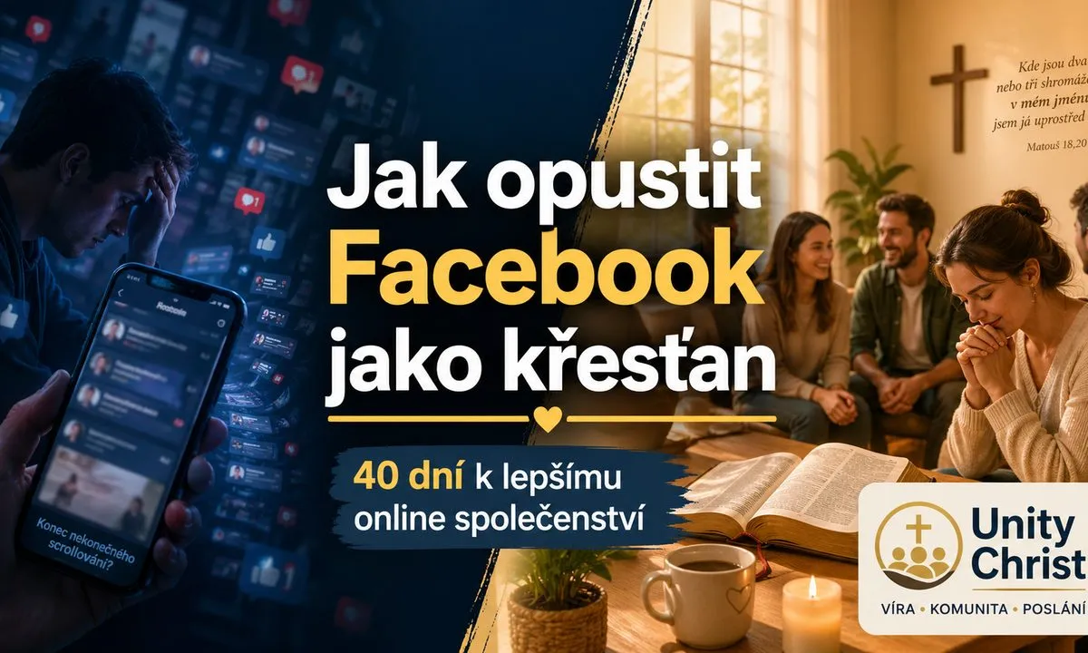 Jak opustit Facebook jako křesťan: 40denní průvodce dobrým odchodem