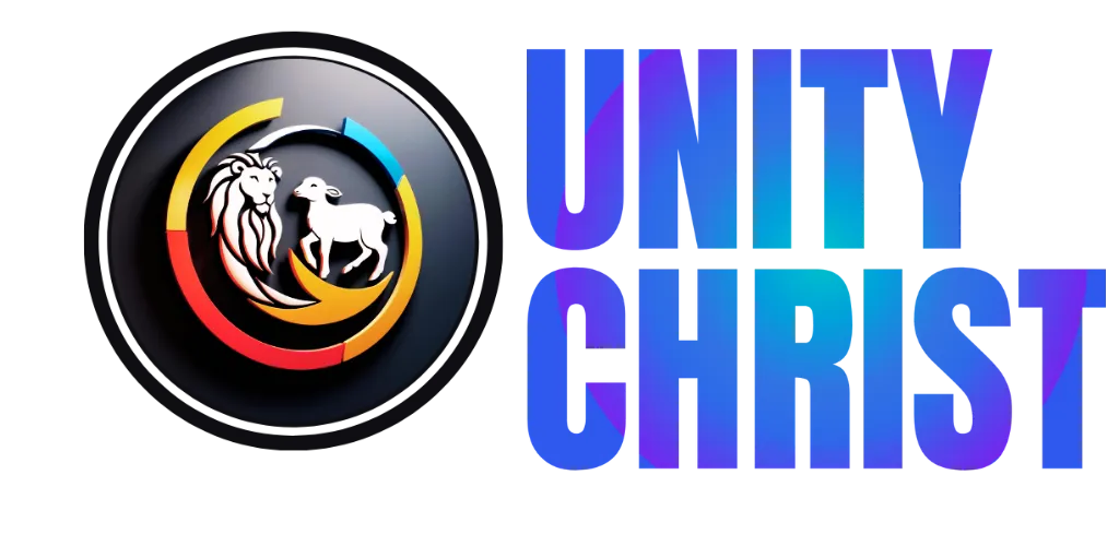 Logo Unity Christ na bílém pozadí