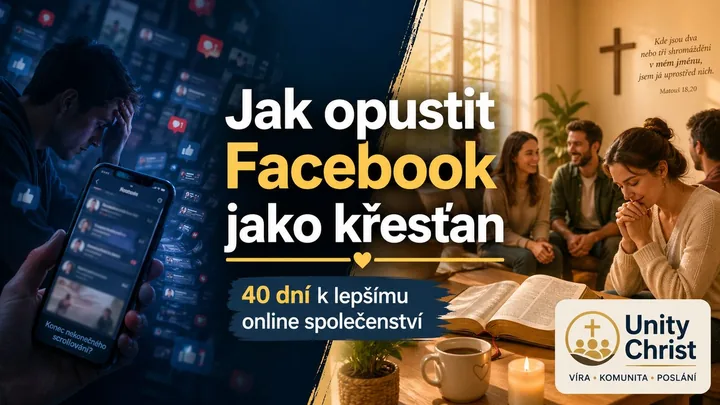 Jak opustit Facebook jako křesťan: 40denní průvodce dobrým odchodem